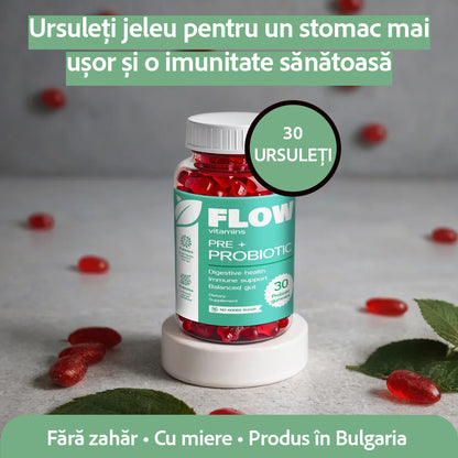 Flow®️ Pre+Probiotic – Echilibru Interior, încredere Exterioară